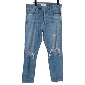AGOLDE - High-Rise Straight Leg Jeans Size: M